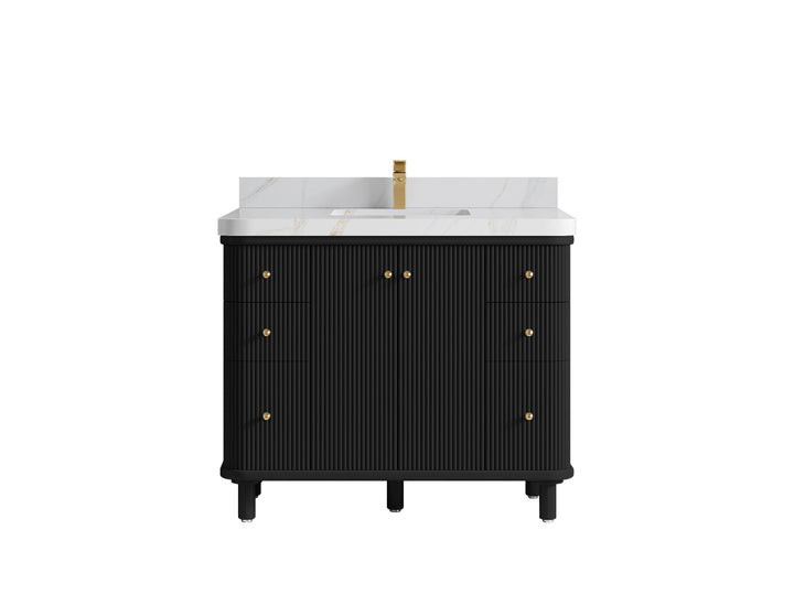 Miami 42 in. W x 22 in. D Single Sink Bathroom Vanity - photo 23