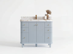 Miami 42 in. W x 22 in. D Single Sink Bathroom Vanity - photo 1