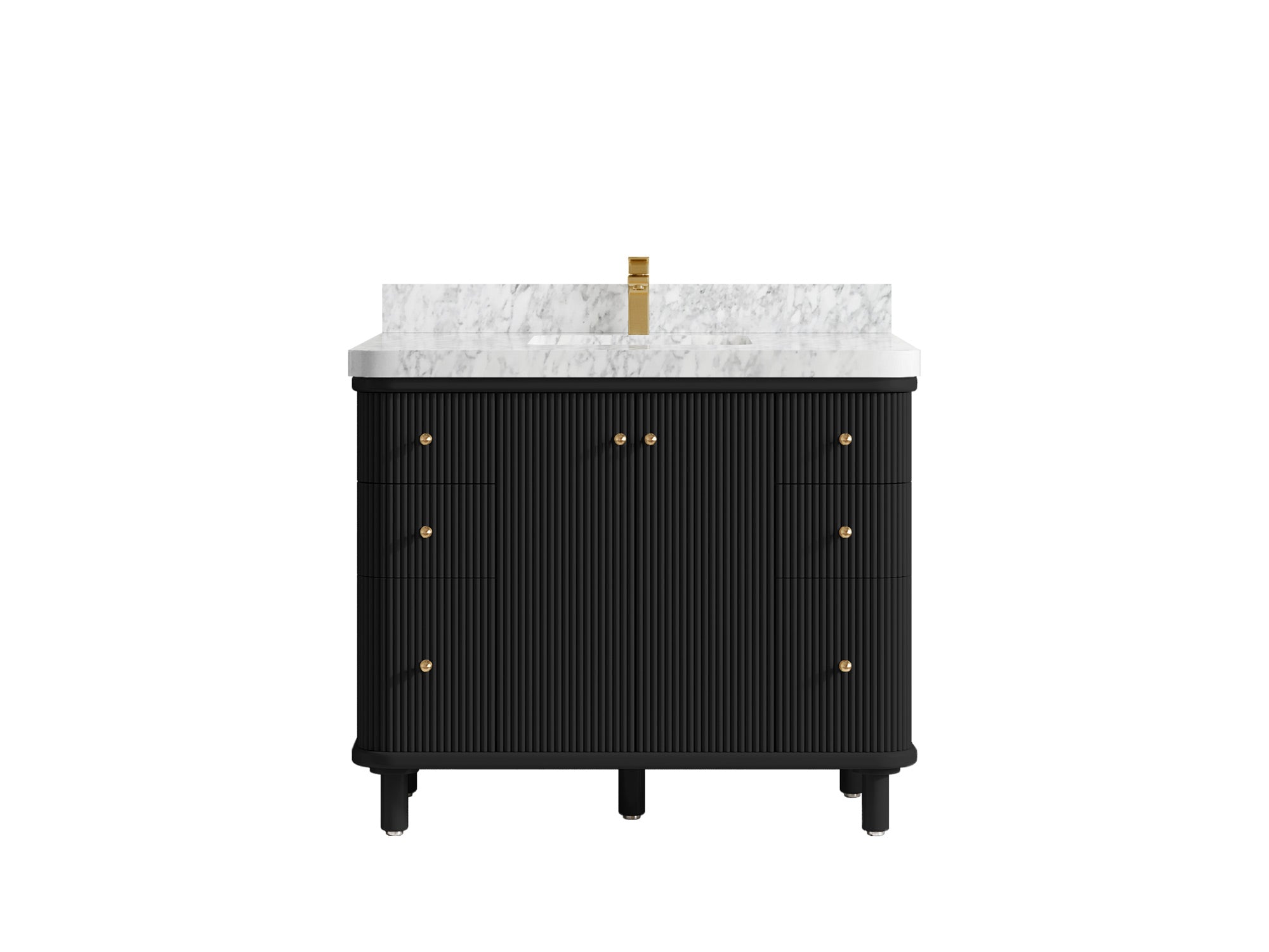 Miami 42 in. W x 22 in. D Single Sink Bathroom Vanity - Willow Bath and Vanity