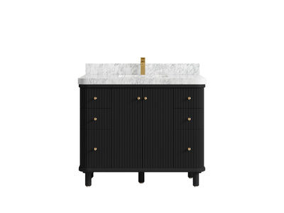 Miami 42 in. W x 22 in. D Single Sink Bathroom Vanity - Willow Bath and Vanity