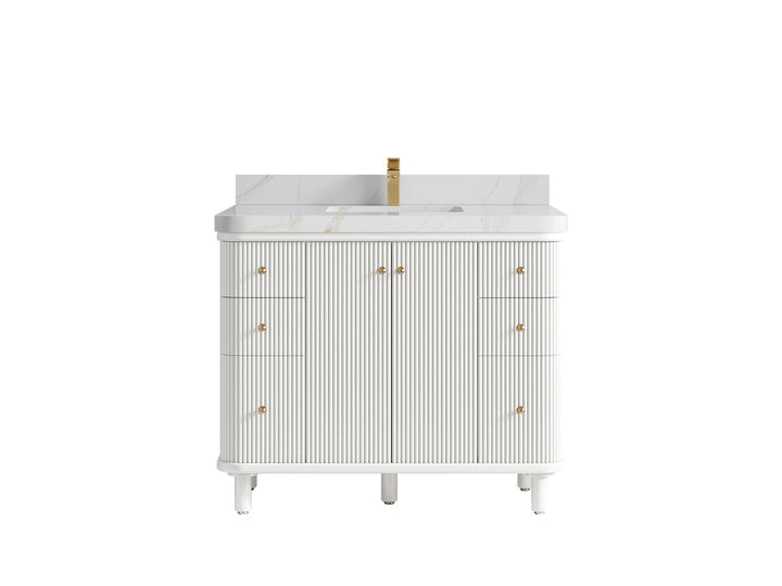 Miami 42 in. W x 22 in. D Single Sink Bathroom Vanity - photo 23