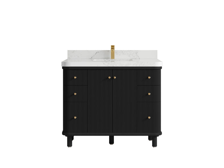 Miami 42 in. W x 22 in. D Single Sink Bathroom Vanity - photo 11