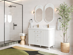 Miami 48 in. W x 22 in. D Double Sink Bathroom Vanity - photo 2