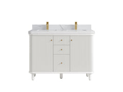 Miami 48 in. W x 22 in. D Double Sink Bathroom Vanity - photo 13