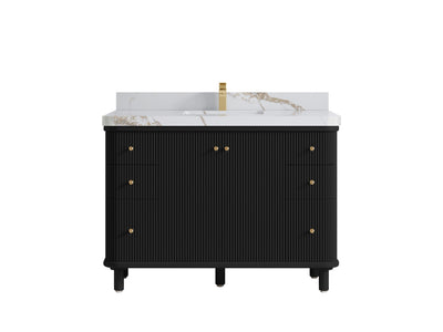 Miami 48 in. W x 22 in. D Single Sink Bathroom Vanity - Willow Bath and Vanity