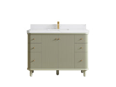 Miami 48 in. W x 22 in. D Single Sink Bathroom Vanity - photo 17