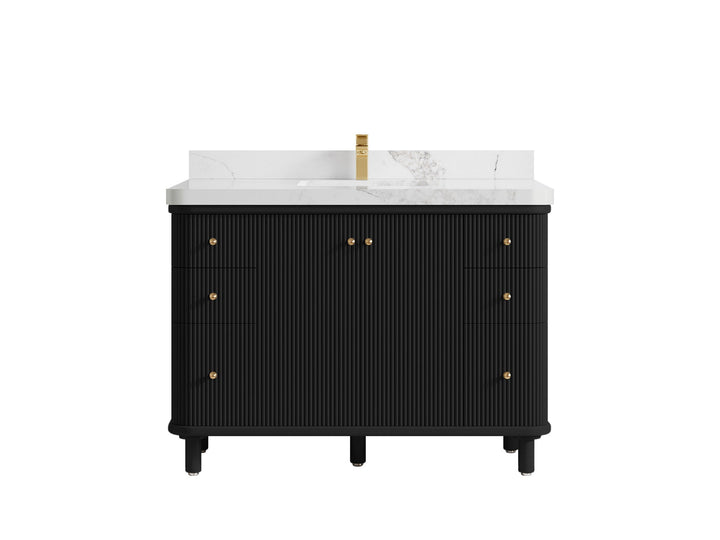 Miami 48 in. W x 22 in. D Single Sink Bathroom Vanity - photo 11