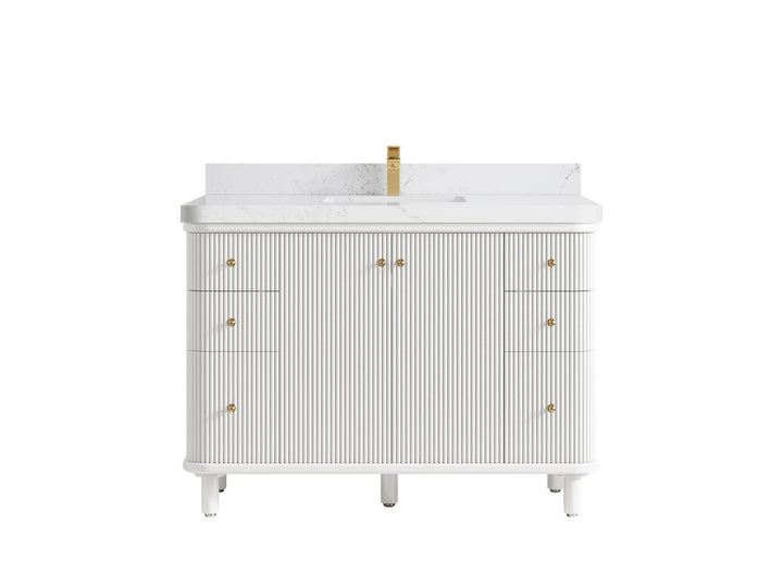 Miami 48 in. W x 22 in. D Single Sink Bathroom Vanity - photo 17