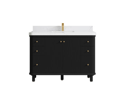Miami 48 in. W x 22 in. D Single Sink Bathroom Vanity - Willow Bath and Vanity