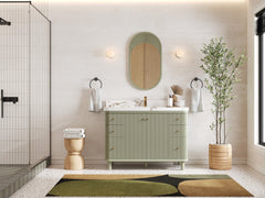 Miami 48 in. W x 22 in. D Single Sink Bathroom Vanity - photo 4