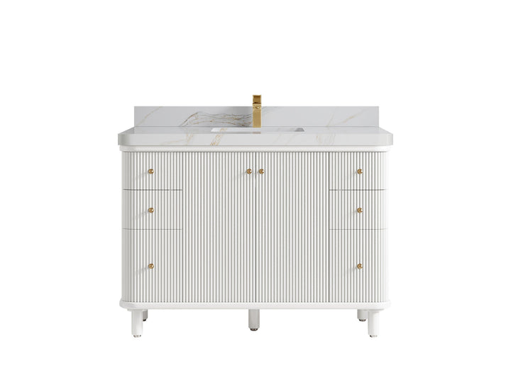 Miami 48 in. W x 22 in. D Single Sink Bathroom Vanity - photo 23