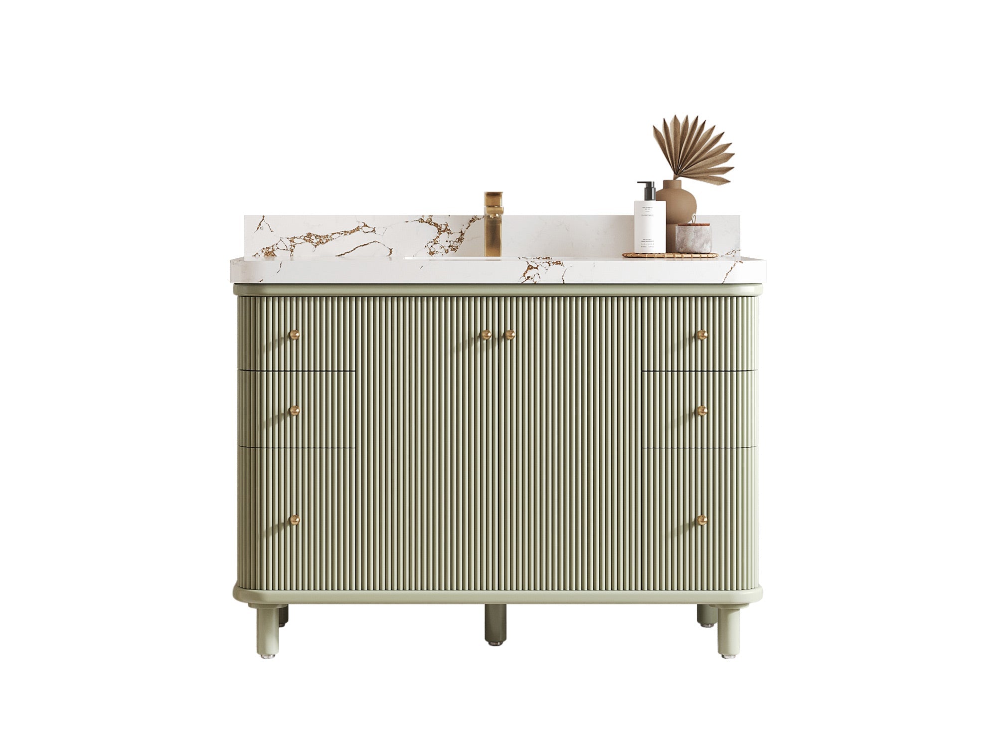 Miami 48 in. W x 22 in. D Single Sink Bathroom Vanity - Willow Bath and Vanity