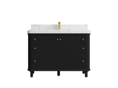 Miami 48 in. W x 22 in. D Single Sink Bathroom Vanity - photo 9