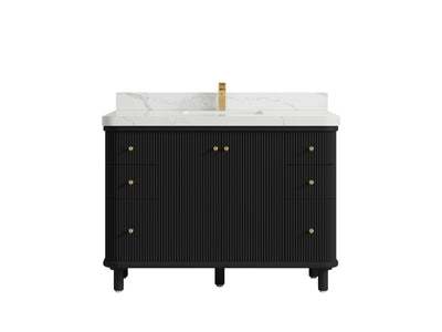 Miami 48 in. W x 22 in. D Single Sink Bathroom Vanity - Willow Bath and Vanity