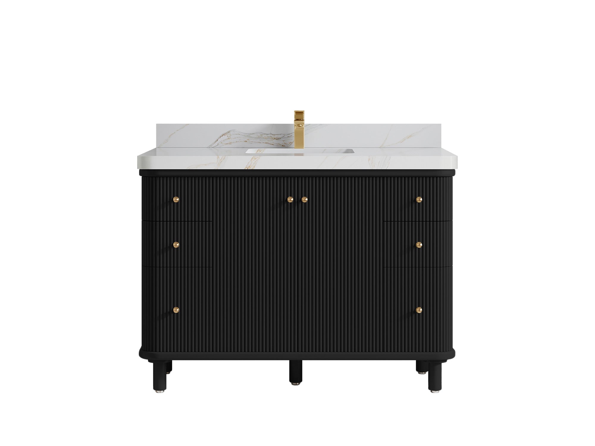 Miami 48 in. W x 22 in. D Single Sink Bathroom Vanity - Willow Bath and Vanity