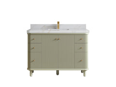 Miami 48 in. W x 22 in. D Single Sink Bathroom Vanity - photo 23