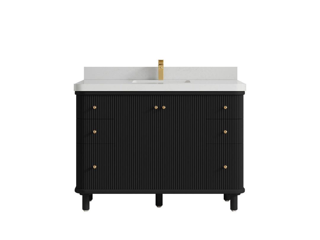 Miami 48 in. W x 22 in. D Single Sink Bathroom Vanity - Willow Bath and Vanity