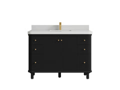 Miami 48 in. W x 22 in. D Single Sink Bathroom Vanity - photo 15