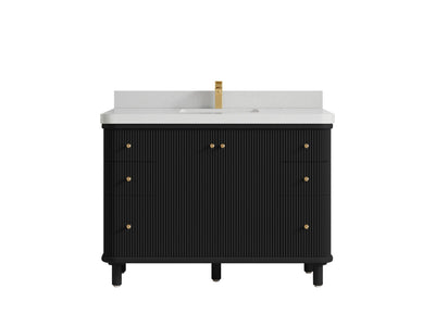Miami 48 in. W x 22 in. D Single Sink Bathroom Vanity - Willow Bath and Vanity