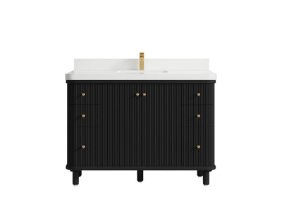 Miami 48 in. W x 22 in. D Single Sink Bathroom Vanity - Willow Bath and Vanity