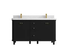 Miami 60 in. W x 22 in. D Double Sink Bathroom Vanity - photo 18