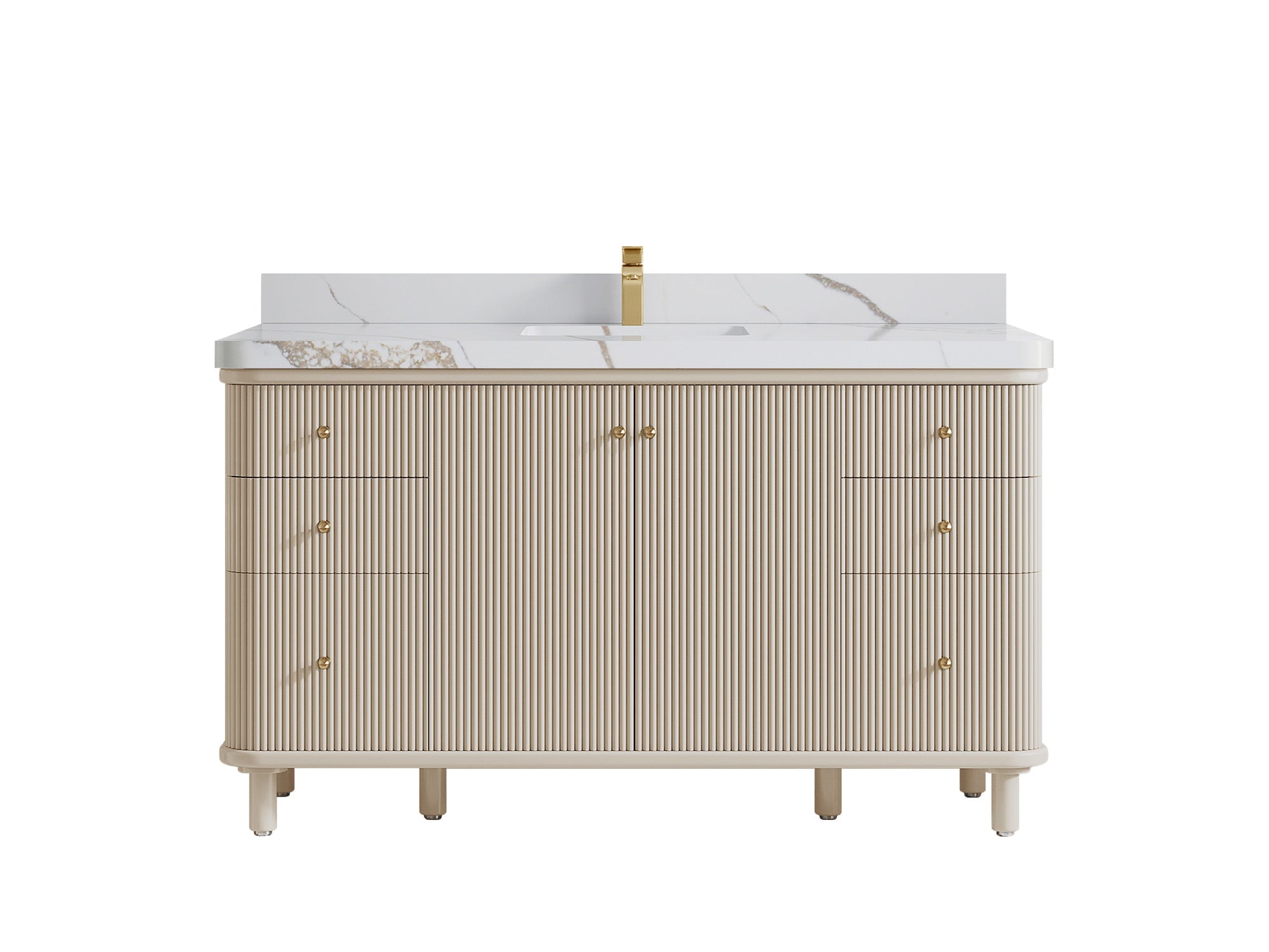 Miami 60 in. W x 22 in. D Single Sink Bathroom Vanity - Willow Bath and Vanity