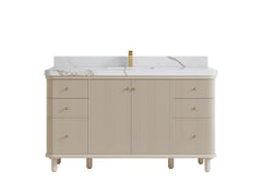 Miami 60 in. W x 22 in. D Single Sink Bathroom Vanity - photo 21