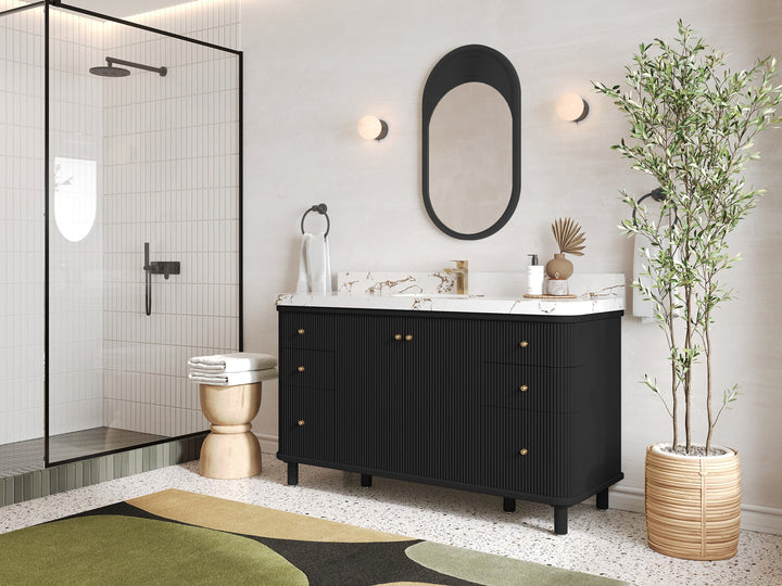 Miami 60 in. W x 22 in. D Single Sink Bathroom Vanity - photo 2