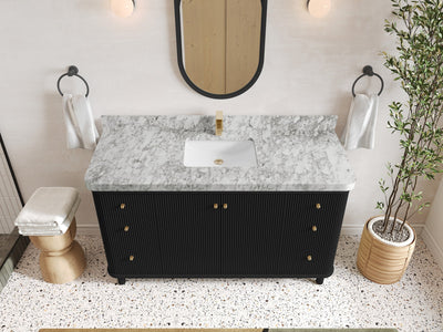 Miami 60 in. W x 22 in. D Single Sink Bathroom Vanity - Willow Bath and Vanity