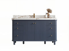 Miami 60 in. W x 22 in. D Single Sink Bathroom Vanity - photo 1