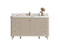 Miami 60 in. W x 22 in. D Single Sink Bathroom Vanity - photo 1