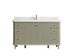 Miami 60 in. W x 22 in. D Single Sink Bathroom Vanity - photo 9