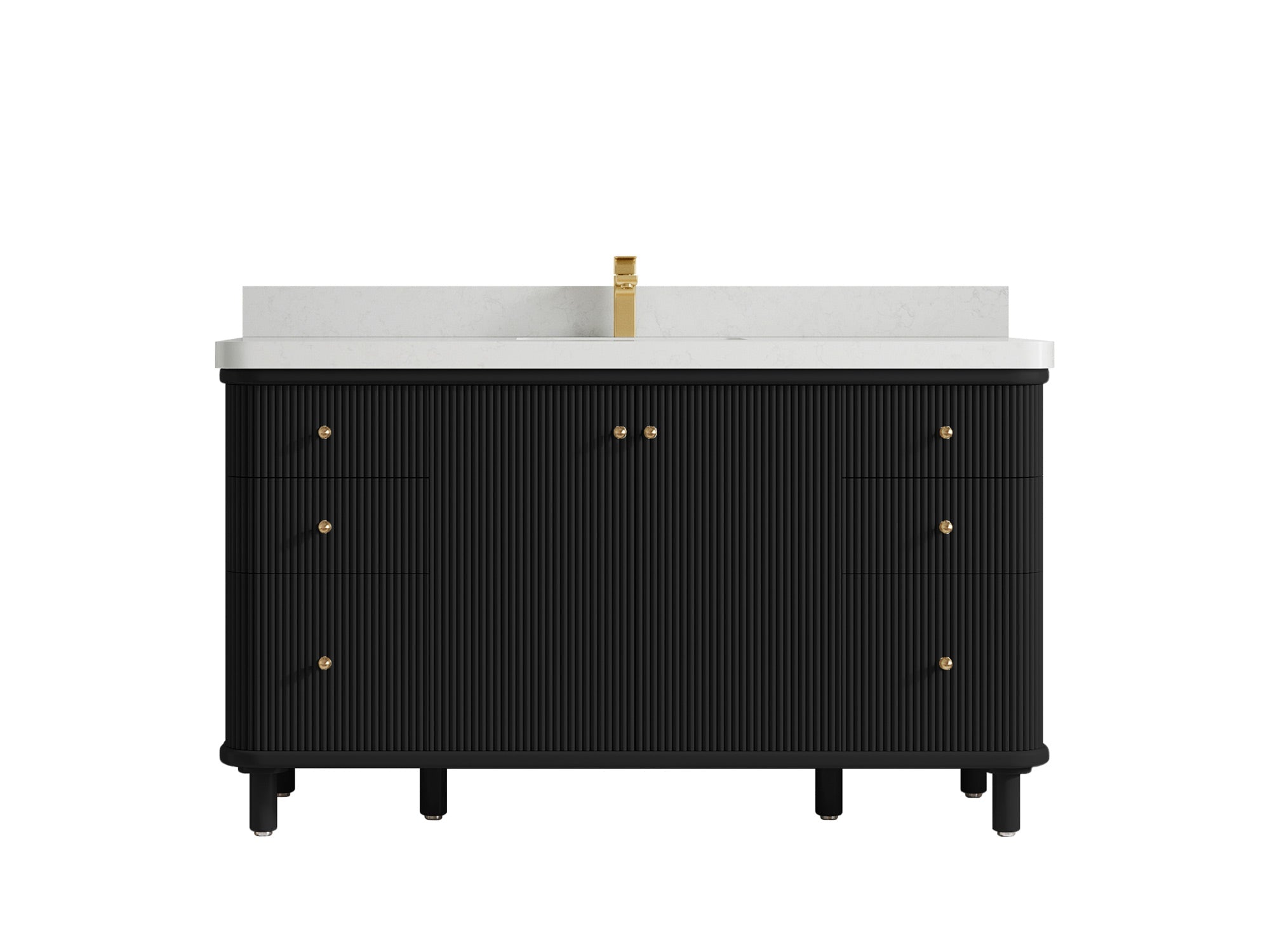 Miami 60 in. W x 22 in. D Single Sink Bathroom Vanity - Willow Bath and Vanity