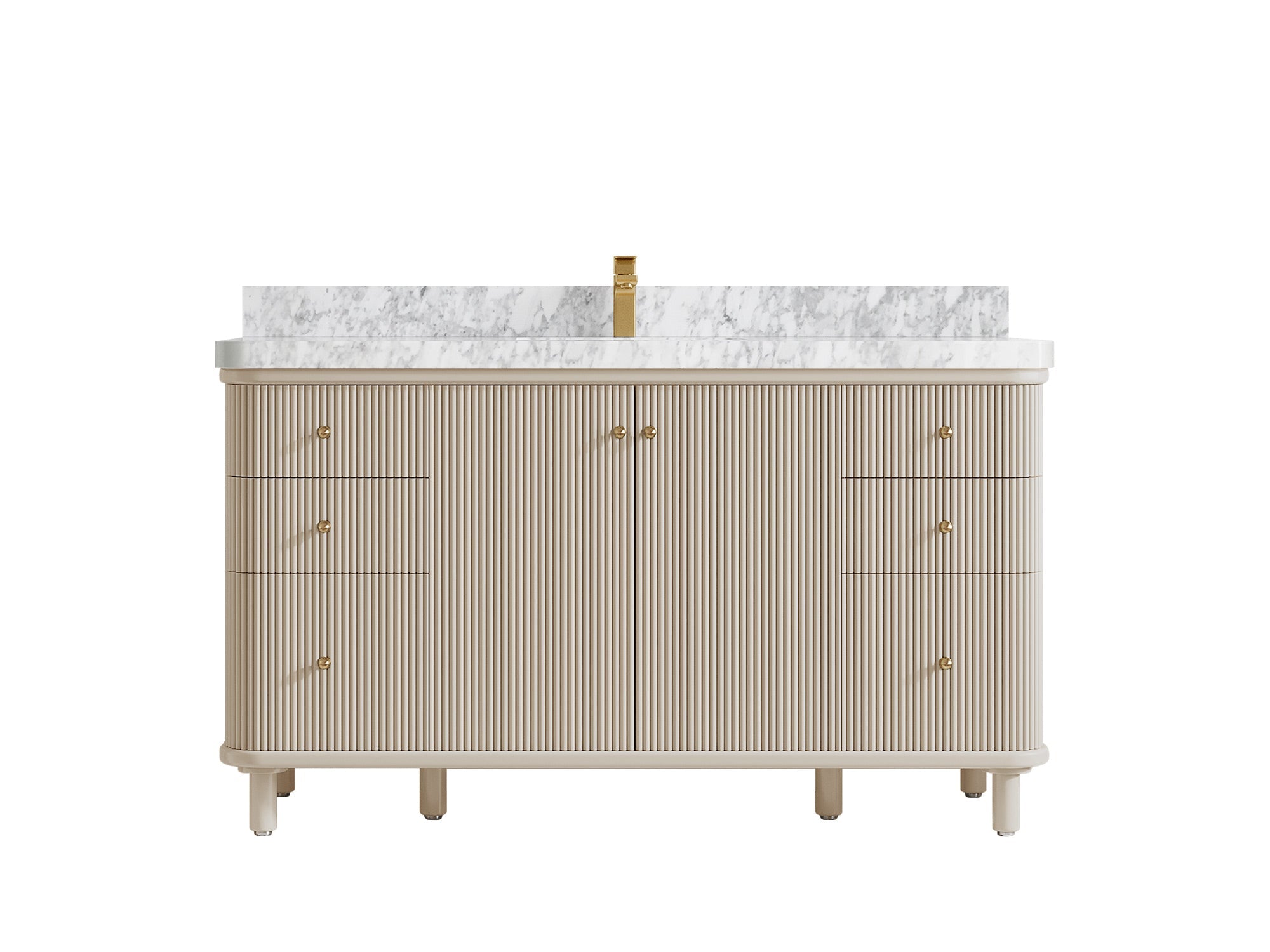 Miami 60 in. W x 22 in. D Single Sink Bathroom Vanity - Willow Bath and Vanity