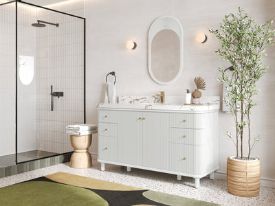Miami 60 in. W x 22 in. D Single Sink Bathroom Vanity - Willow Bath and Vanity