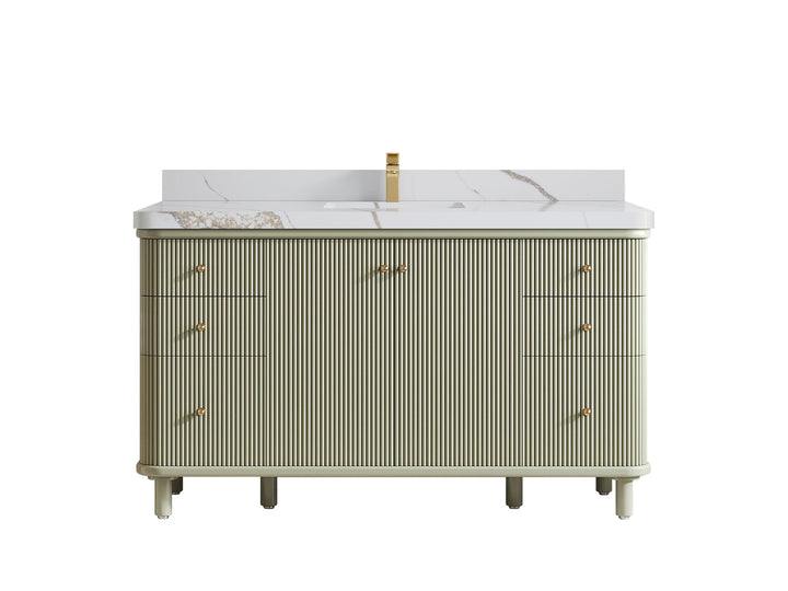 Miami 60 in. W x 22 in. D Single Sink Bathroom Vanity - photo 21
