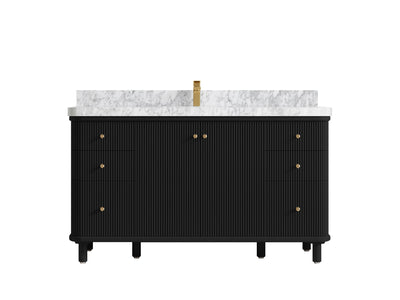 Miami 60 in. W x 22 in. D Single Sink Bathroom Vanity - Willow Bath and Vanity
