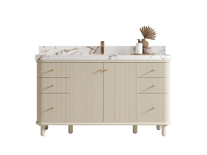 Miami 60 in. W x 22 in. D Single Sink Bathroom Vanity - photo 1