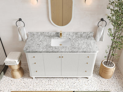 Miami 60 in. W x 22 in. D Single Sink Bathroom Vanity - Willow Bath and Vanity