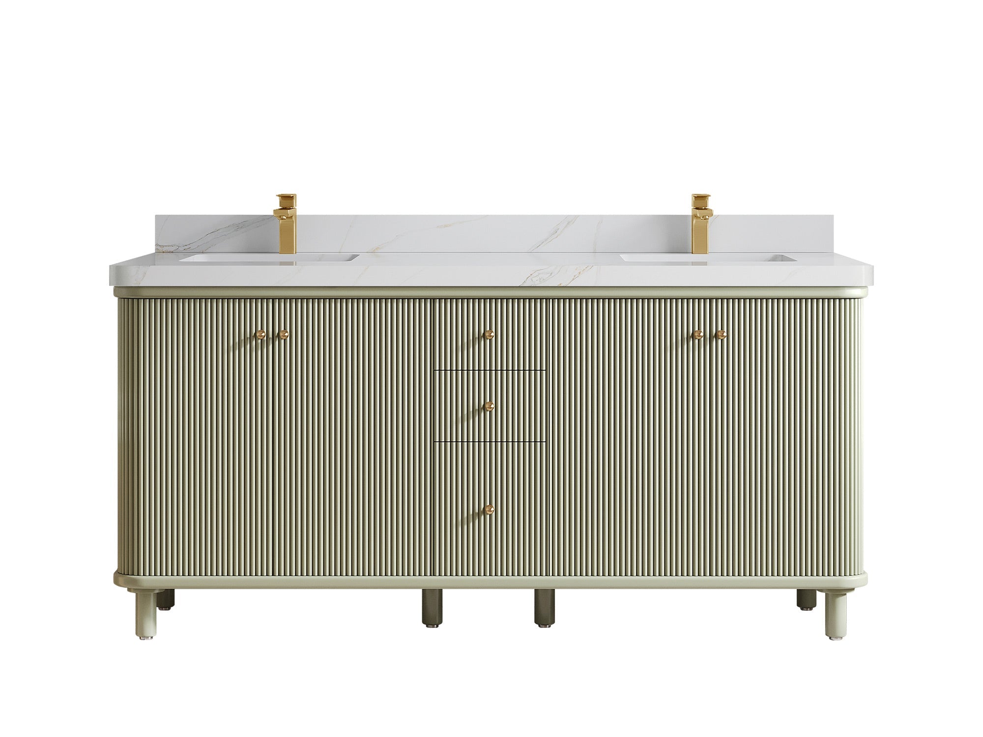 Miami 72 in. W x 22 in. D Double Sink Bathroom Vanity - Willow Bath and Vanity
