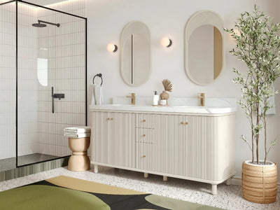 Miami 72 in. W x 22 in. D Double Sink Bathroom Vanity - Willow Bath and Vanity