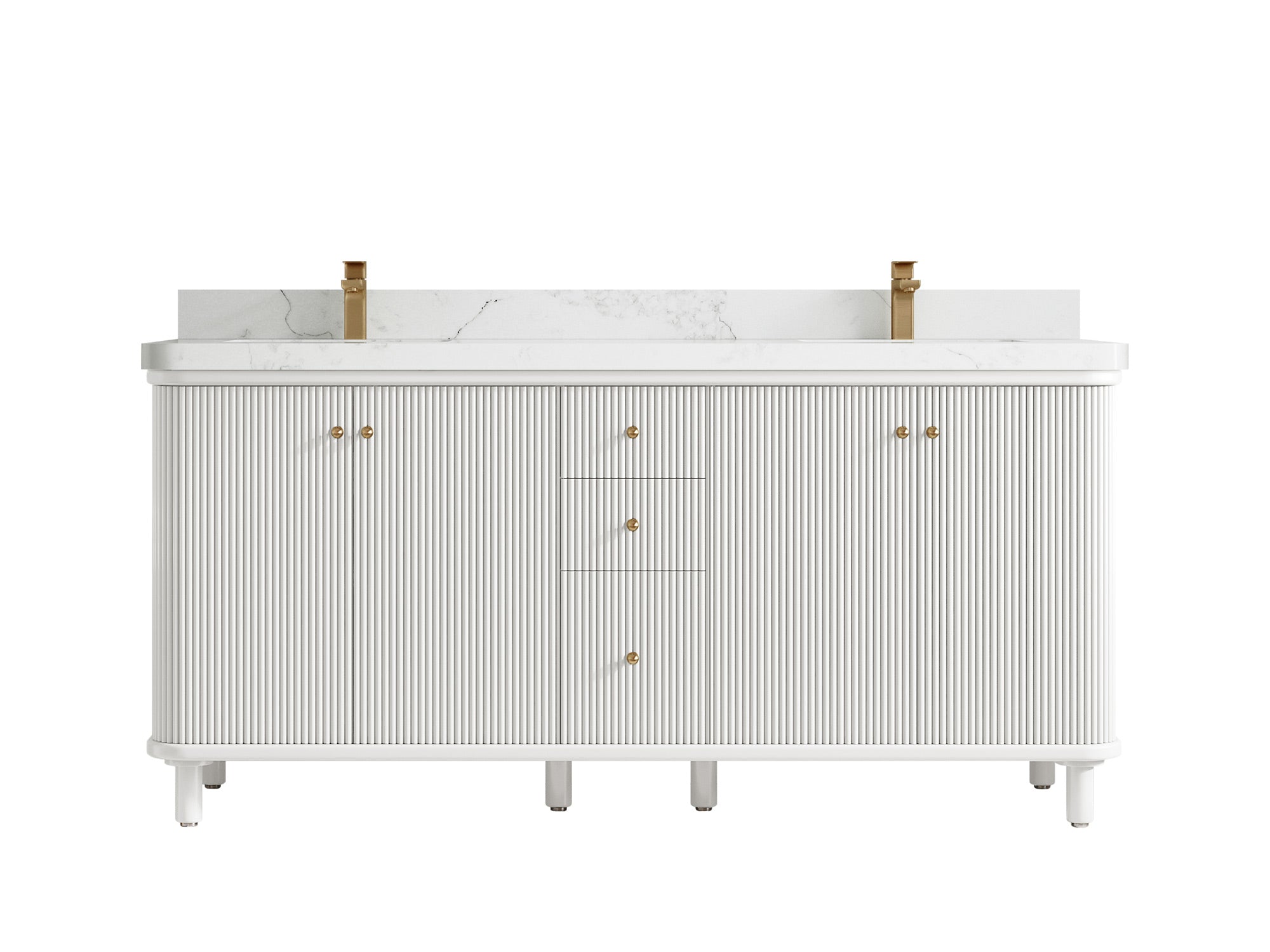 Miami 72 in. W x 22 in. D Double Sink Bathroom Vanity - Willow Bath and Vanity
