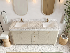 Miami 72 in. W x 22 in. D Double Sink Bathroom Vanity - photo 8