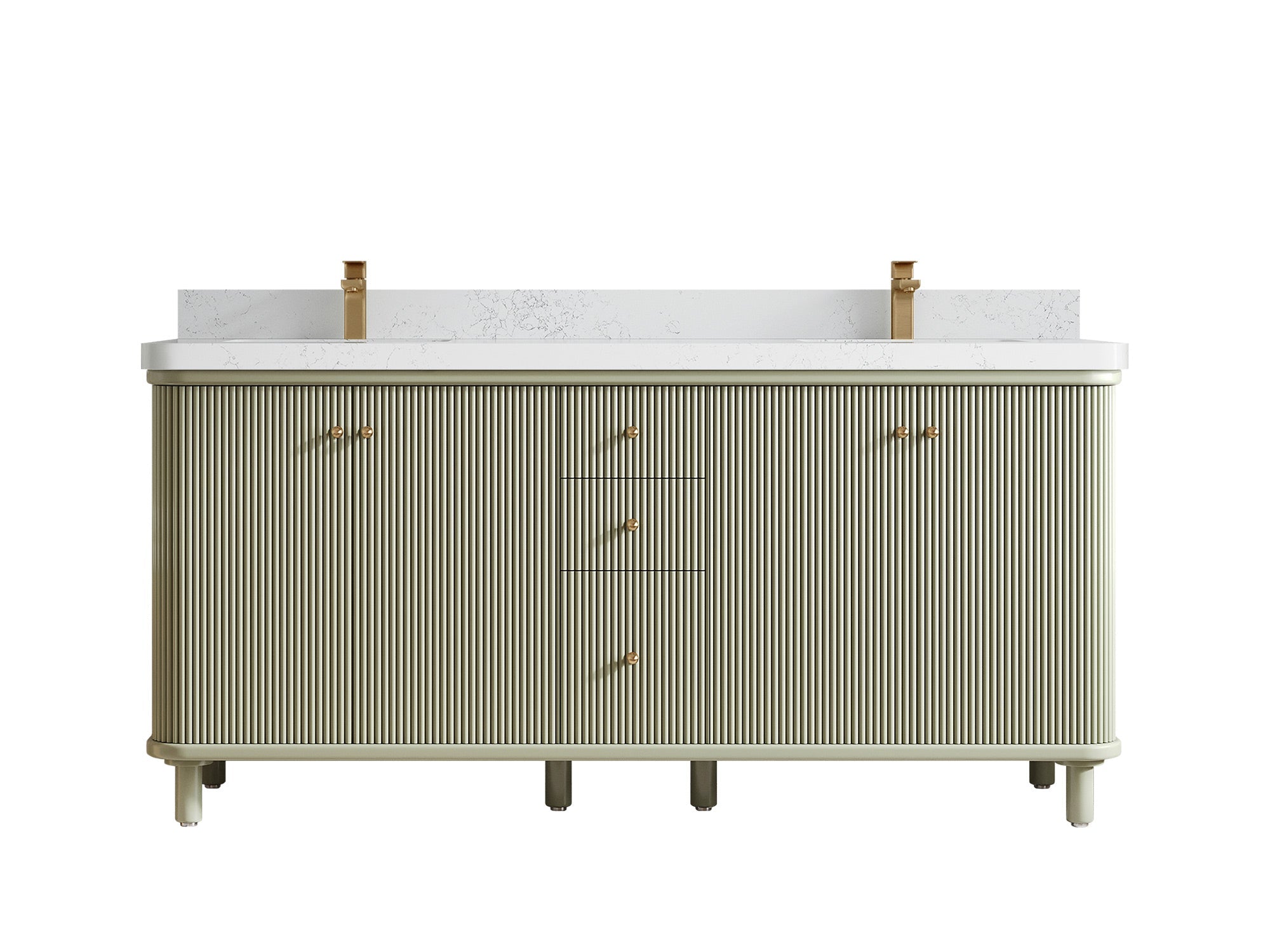 Miami 72 in. W x 22 in. D Double Sink Bathroom Vanity - Willow Bath and Vanity