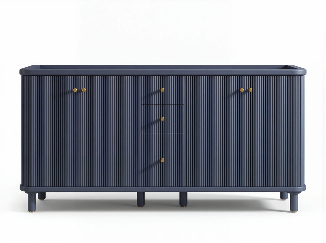 Miami 72 in. W x 22 in. D Double Sink Bathroom Vanity | 
              
                Hale Navy Blue
                
                  
             - MIA-CAB-HLN-71D - photo №10