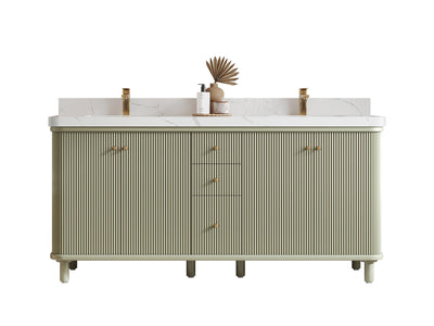 Miami 72 in. W x 22 in. D Double Sink Bathroom Vanity - Willow Bath and Vanity