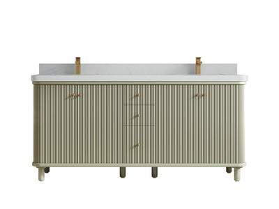 Miami 72 in. W x 22 in. D Double Sink Bathroom Vanity - Willow Bath and Vanity