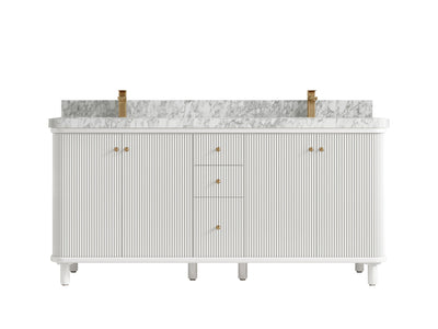 Miami 72 in. W x 22 in. D Double Sink Bathroom Vanity - Willow Bath and Vanity