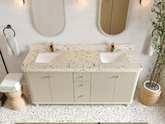 Miami 72 in. W x 22 in. D Double Sink Bathroom Vanity - photo 19
