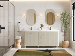 Miami 72 in. W x 22 in. D Double Sink Bathroom Vanity - photo 5